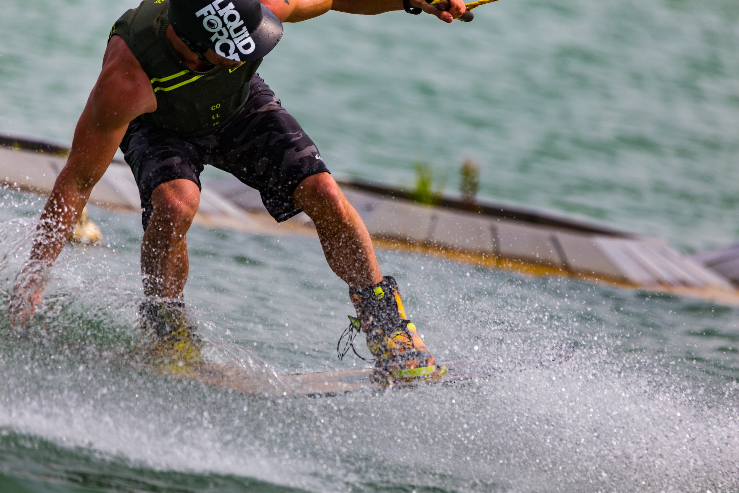 Camp de sports nautiques à Saint-Jean-sur-Richelieu, Qué. Image