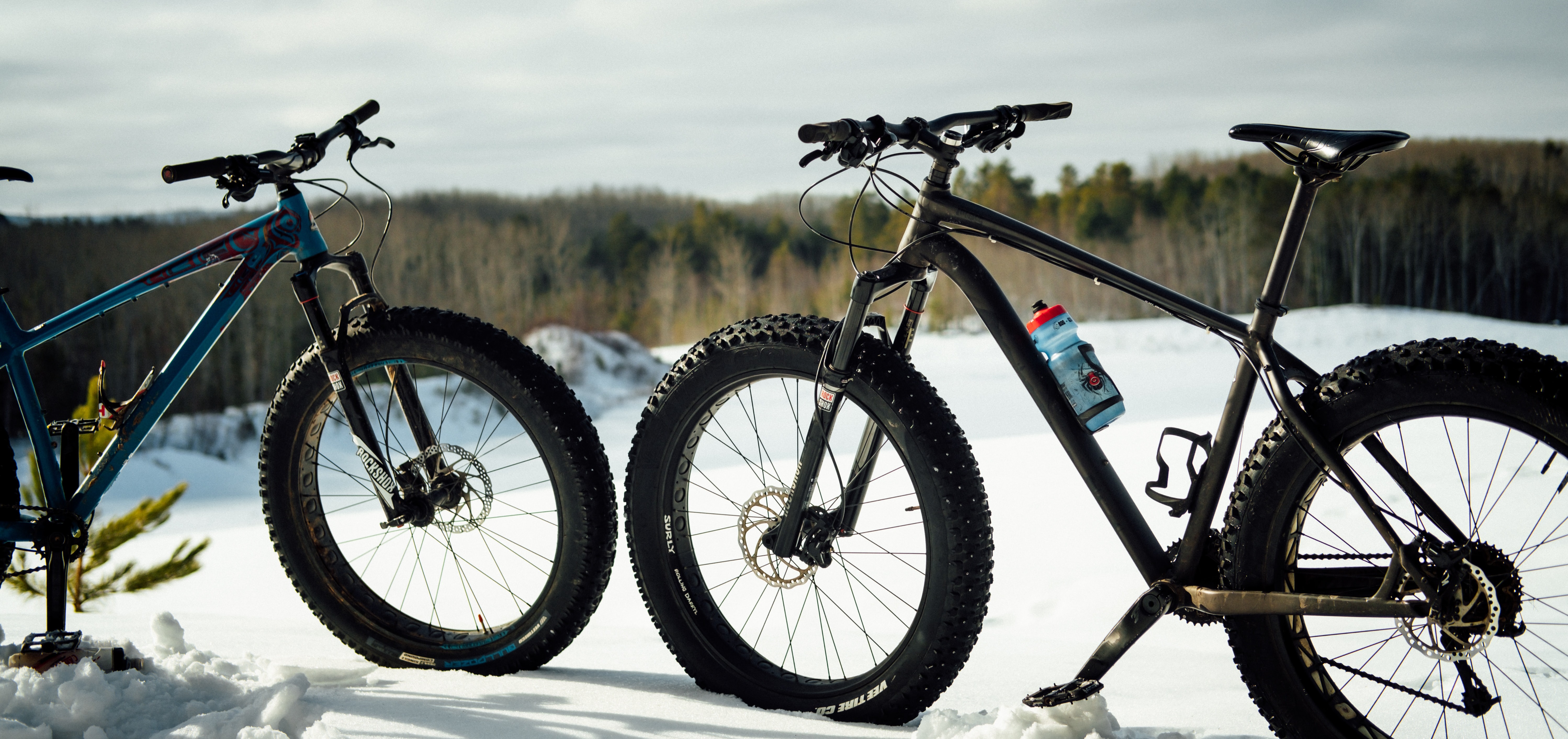 Initiation au fat bike à Québec, Qué. Image