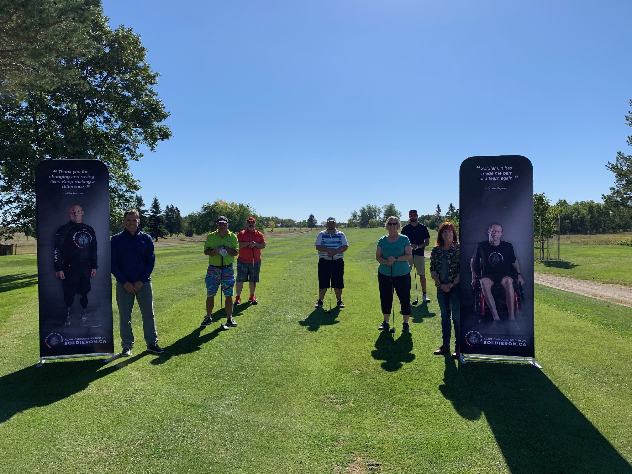 Journée de golf à Shilo, Man. Image