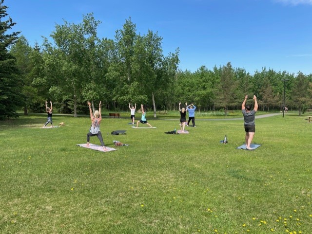 Yoga à Courtenay, C.-B. Image