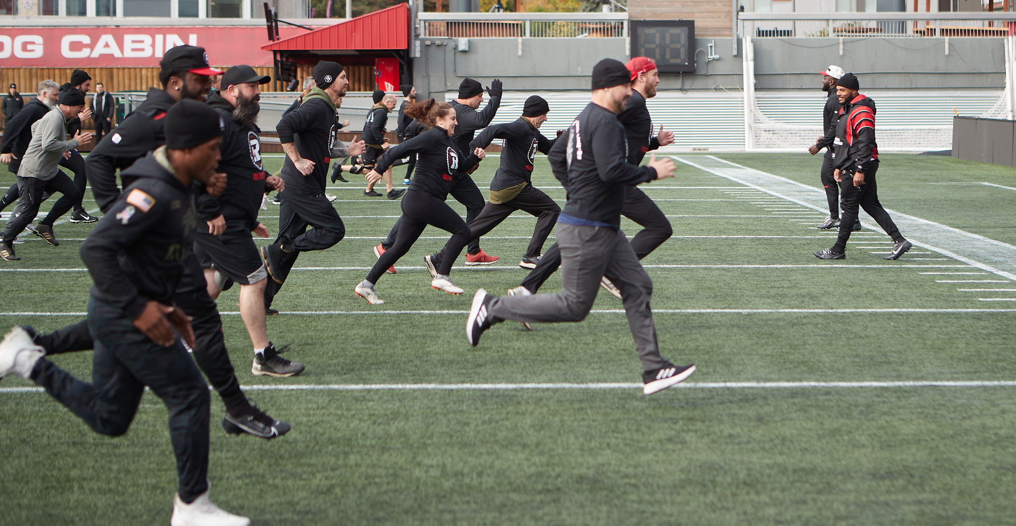 Ateliers techniques et exercices des Redblacks - Ottawa, ON